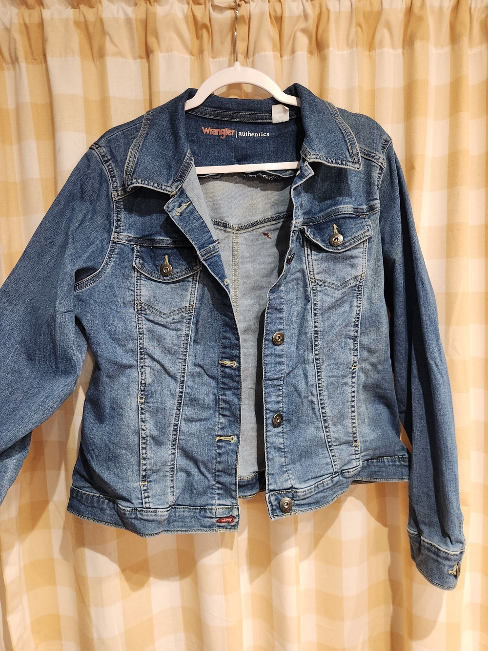 Wrangler Women’s Light Blue Denim Jeans Jacket XL